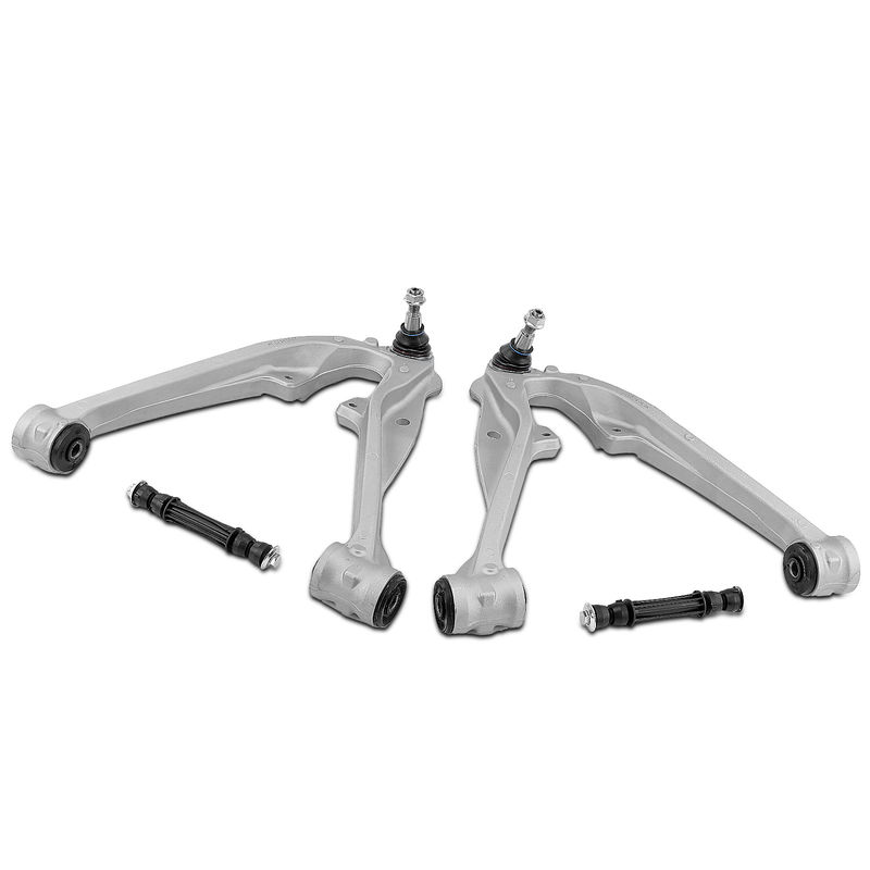 4x Front Control Arm with Ball Joint & Stabilizer Bar Link for Chevrolet Tahoe