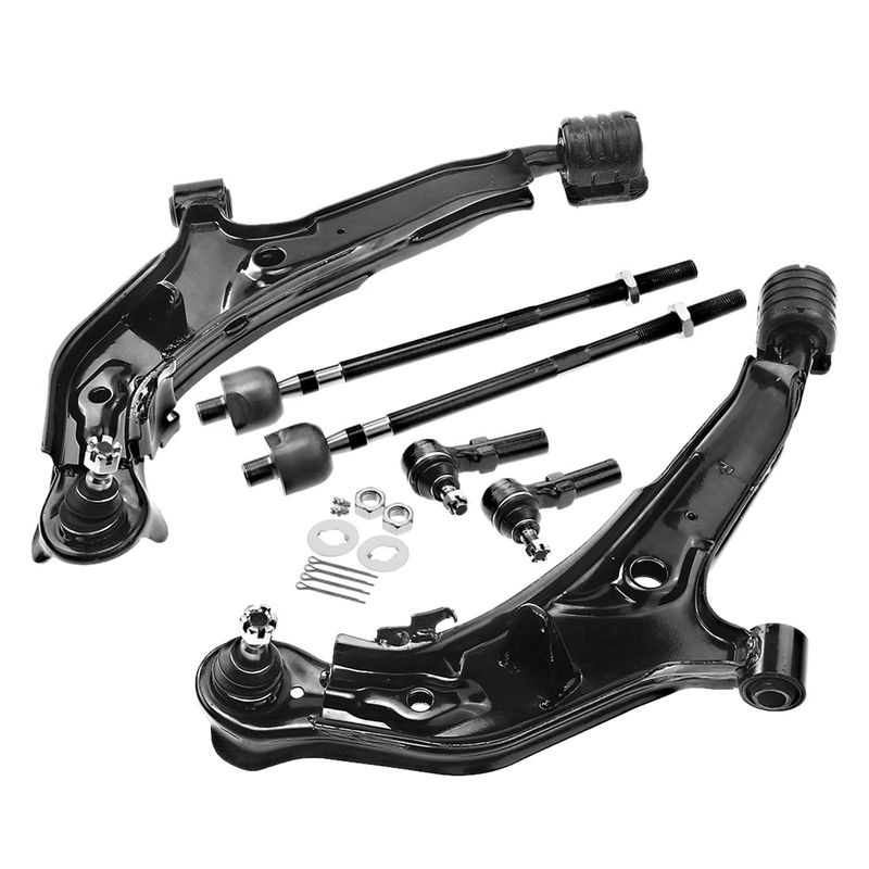 6x Front Control Arm with Ball Joint Tie Rod End for Nissan Maxima Infiniti 30