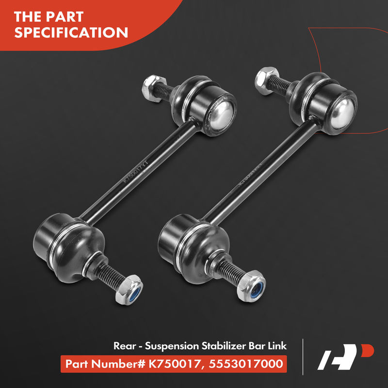 2x Rear Stabilizer Bar Link for Kia Spectra 2004-2009 Spectra5 2005-2009 L4 2.0L