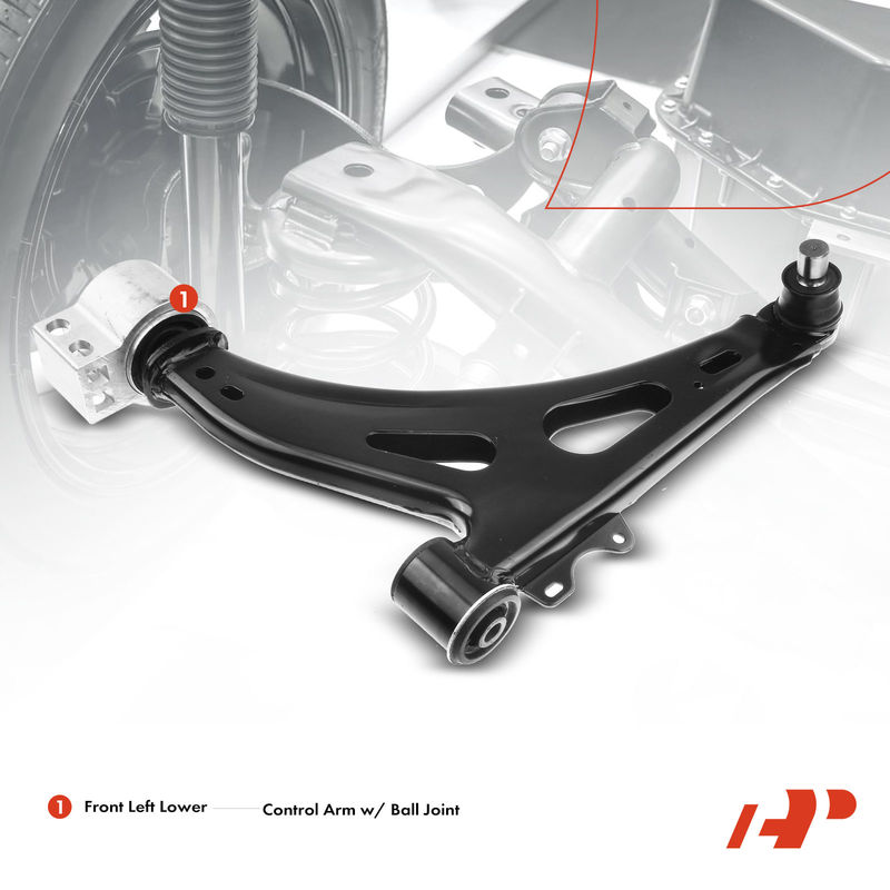 Front Left Lower Control Arm & Ball Joint Assembly for Chevrolet Impala 14-20