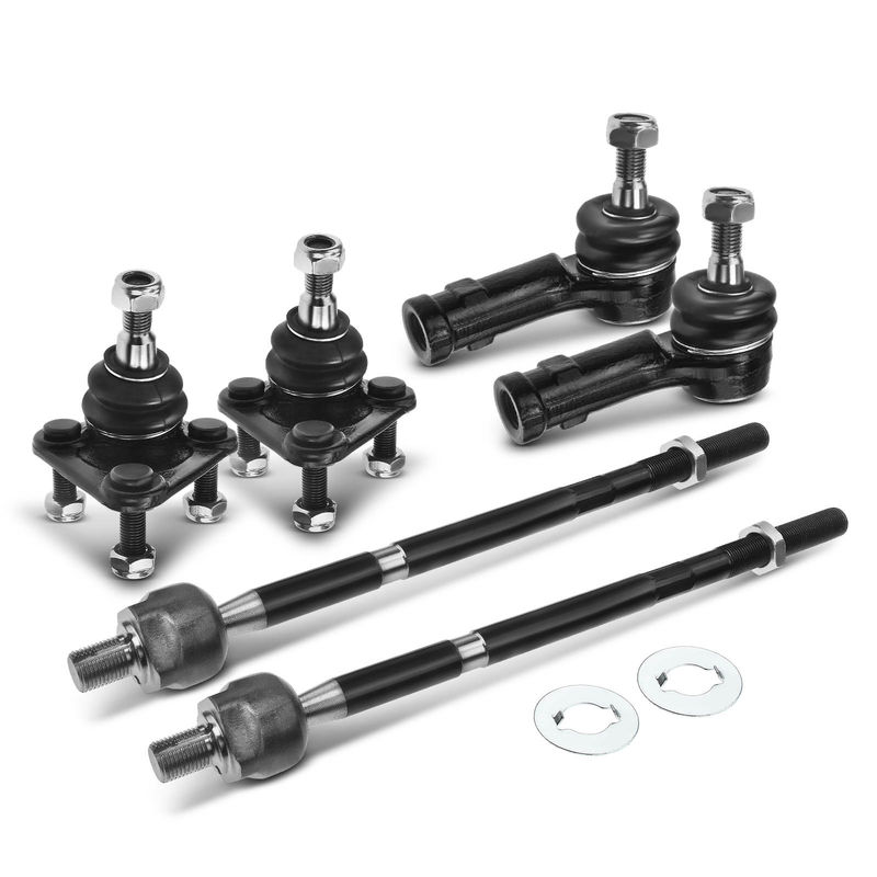6x Inner & Outer Tie Rod End & Ball Joint for Audi TT 00-06 TT Quattro VW R32