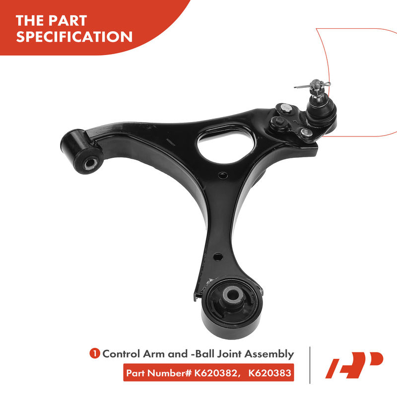 8x Front Control Arm & Ball Joint Assembly for Honda Civic 2006-2011 L4 1.8L