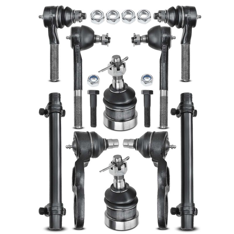 10x Front Tie Rod End with Ball Joint for Ford Crown Victoria 92-94 Lincoln