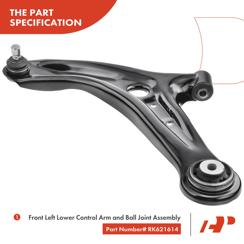 4x Front Control Arm with Ball Joint Stabilizer Bar Link for Mazda 2 11-14 1.5L