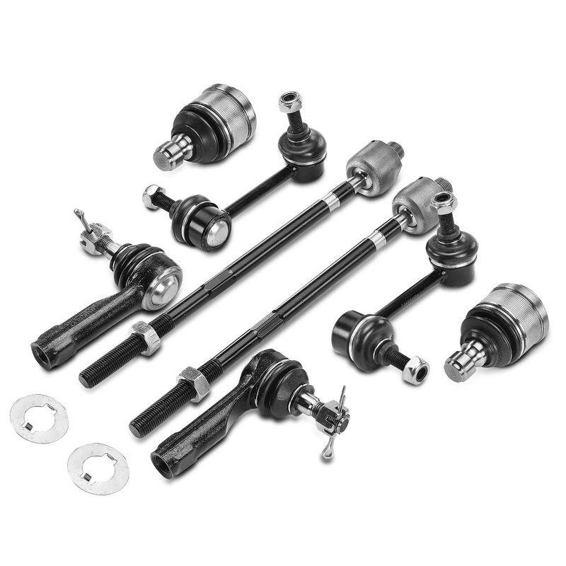 8x Stabilizer Bar Link & Tie Rod End & Ball Joint for Mazda MX-6 1993-1997