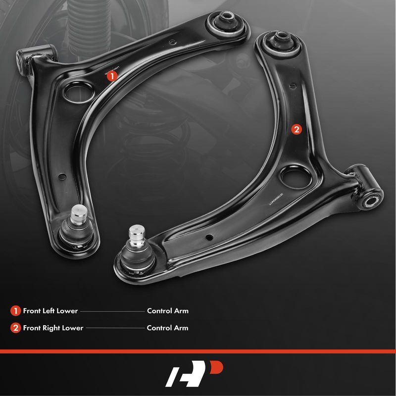 2x Front Lower Control Arm for Dodge Caliber 07-12 Jeep Compass Patriot 07-17