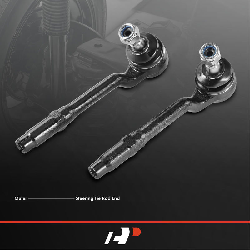 2x Outer Steering Tie Rod End for BMW E53 E70 X5 2004-2006 3.0L 4.4L 4.8L