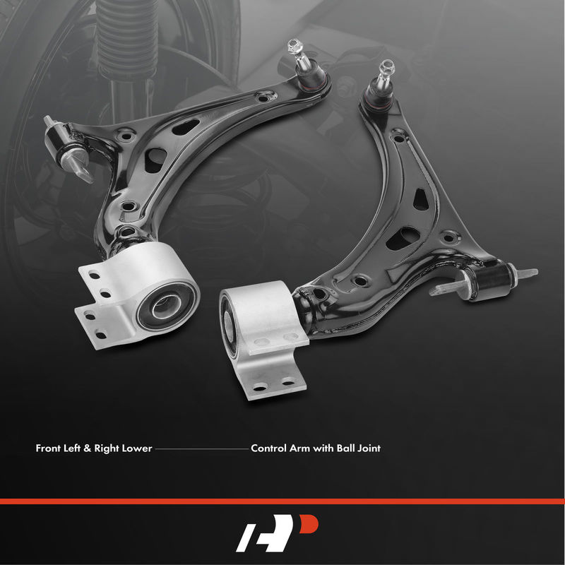 2x Front Left & Right Lower Control Arm with Ball Joint for GMC Acadia Cadillac