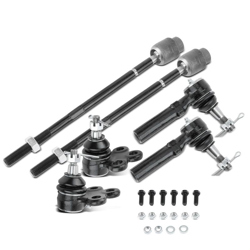 6x Front Tie Rod End & Ball Joint for Chevrolet Impala Buick Oldsmobile Pontiac