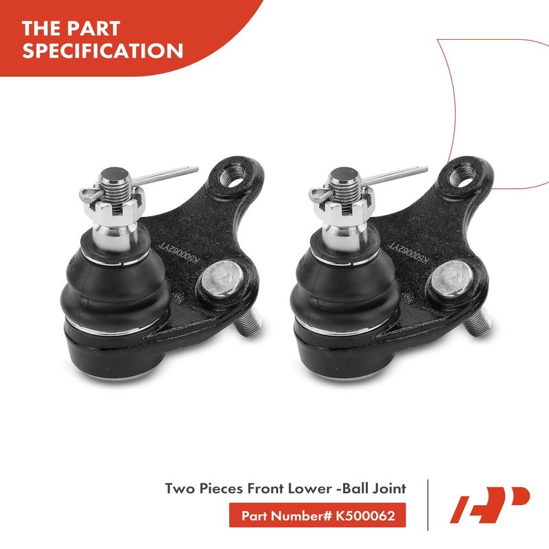 2x Front Lower Ball Joint for Lexus ES300h ES350 Scion iM tC Toyota Camry RAV4