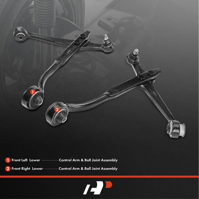 2x Front Lower Control Arm & Ball Joint Assembly for Ford Windstar 1999-2003