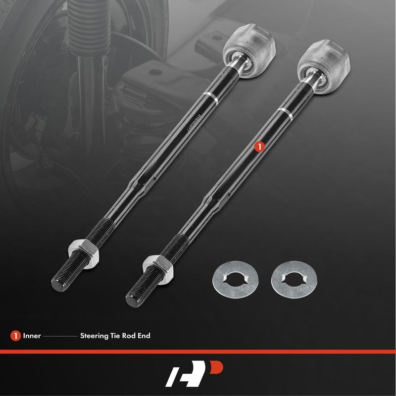 2x Inner Steering Tie Rod End for Mitsubishi Lancer 09-13 15-17 Outlander