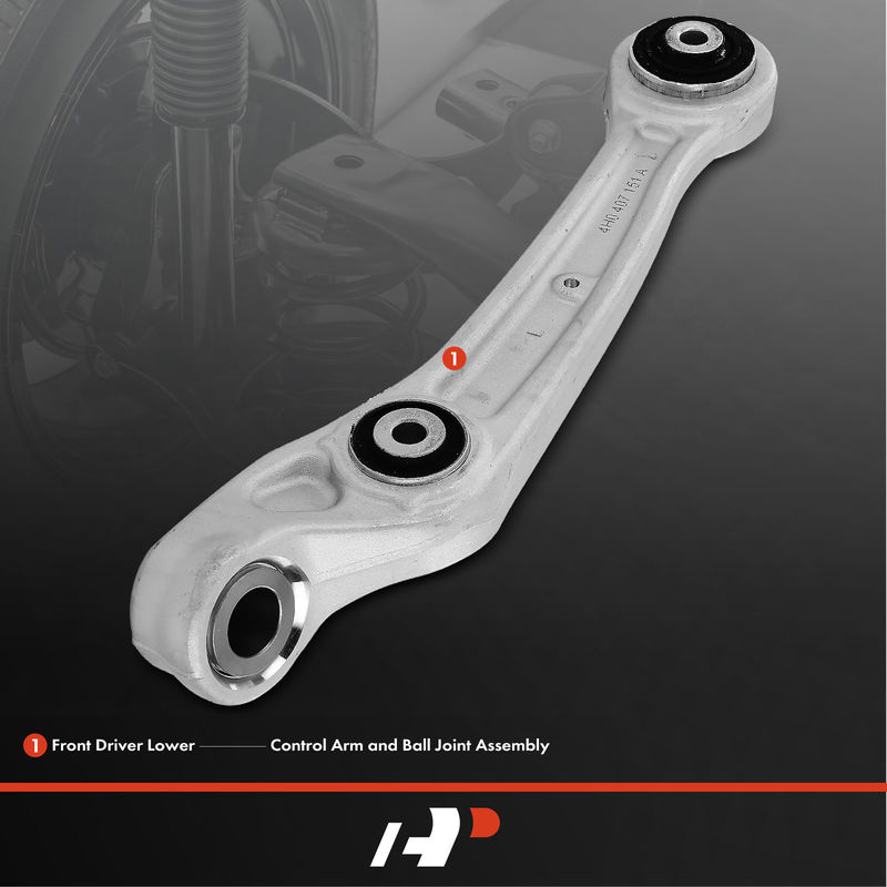 Front Left Lower Forward Control Arm for Audi S8 2013-2016 A8 Quattro 2011-2015