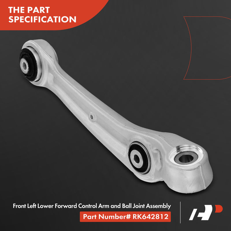 Front Left Lower Forward Control Arm for Audi S8 2013-2016 A8 Quattro 2011-2015