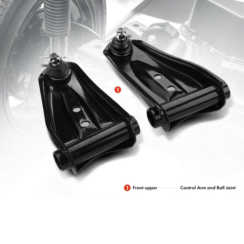 2x Front Upper Control Arm with Ball Joint for Honda Accord 1986-1989