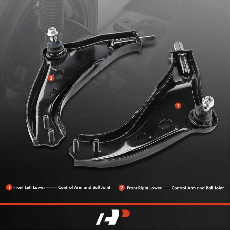 2x Front Lower Control Arm & Ball Joint Assembly for Mini Cooper 2007-2015