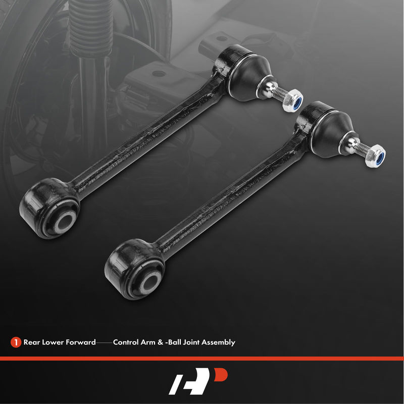 2x Rear Lower Forward Control Arm with Ball Joint for Hyundai Elantra 07-12 2.0L