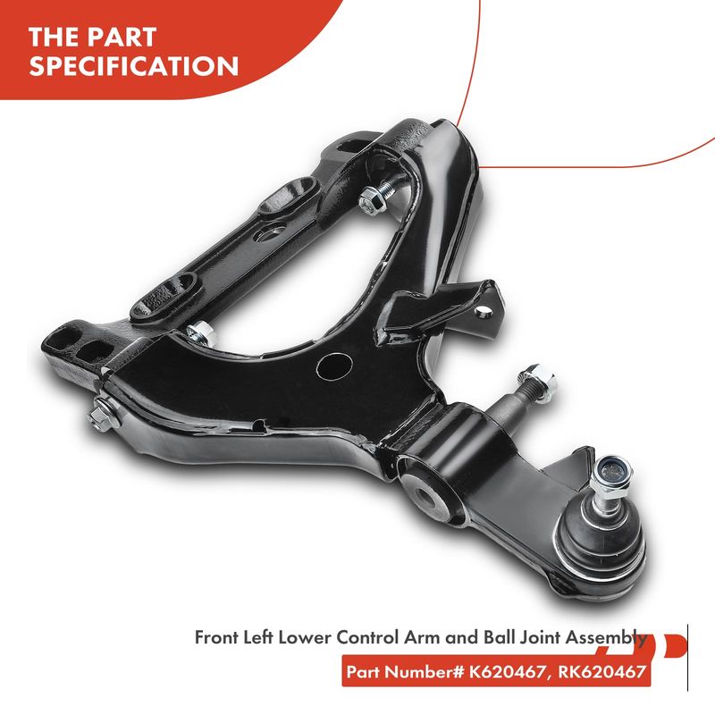 4x Front Control Arm Ball Joint for Buick Rainier Chevy Trailblazer GMC Isuzu