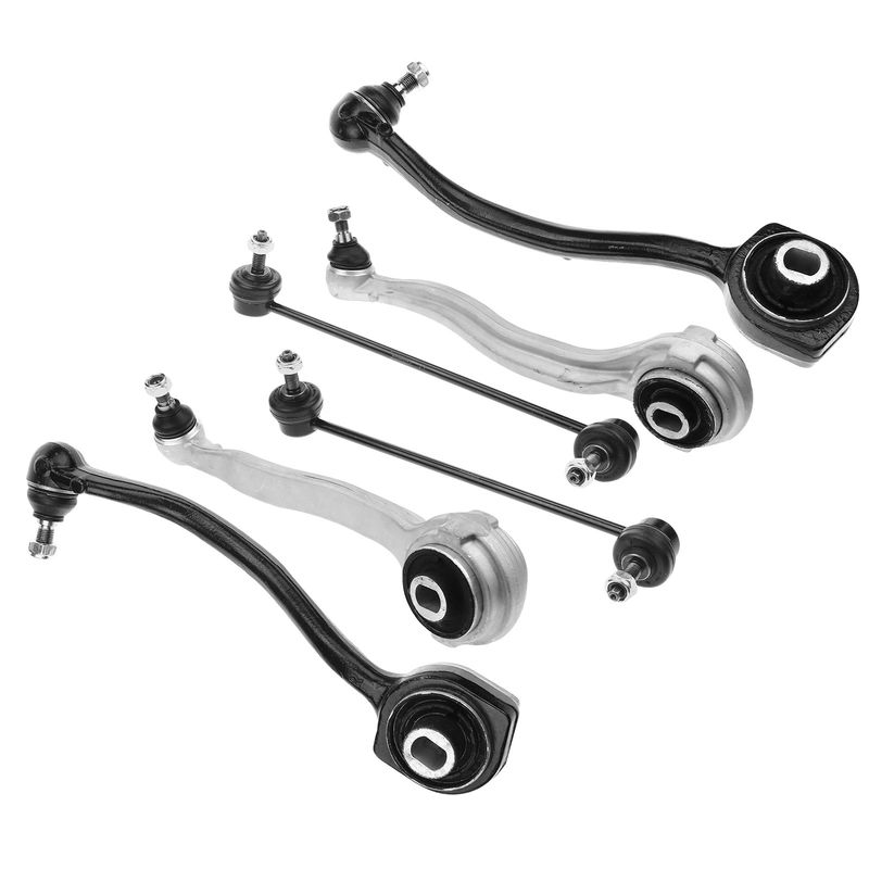 6x Front Control Arm Tie Rod End Stabilizer Link for Mercedes-Benz W203 C230