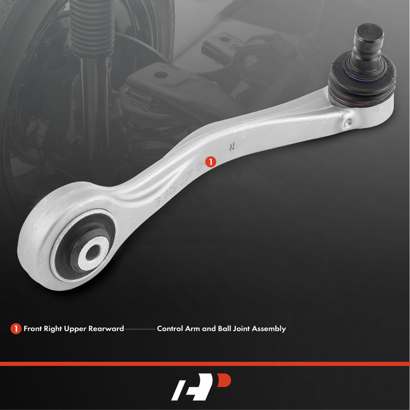 Front Right Upper Rearward Control Arm for Audi A8 Quattro 11-16 S8 13-16