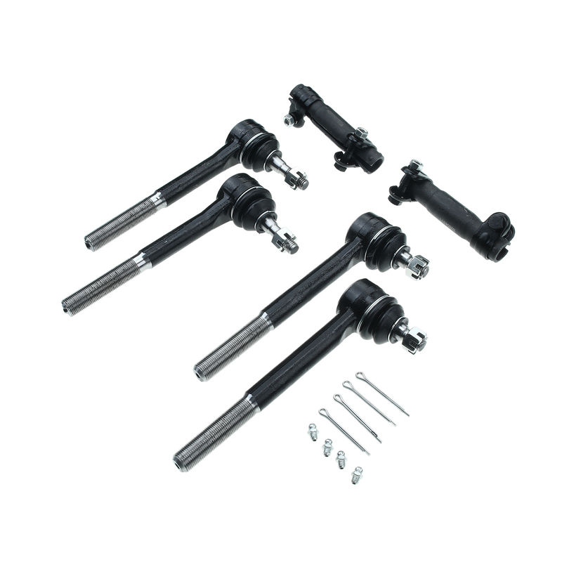 6x Front Tie Rod End & Adjusting Sleeve Kit for Chevy Express 1500 2500 3500 GMC