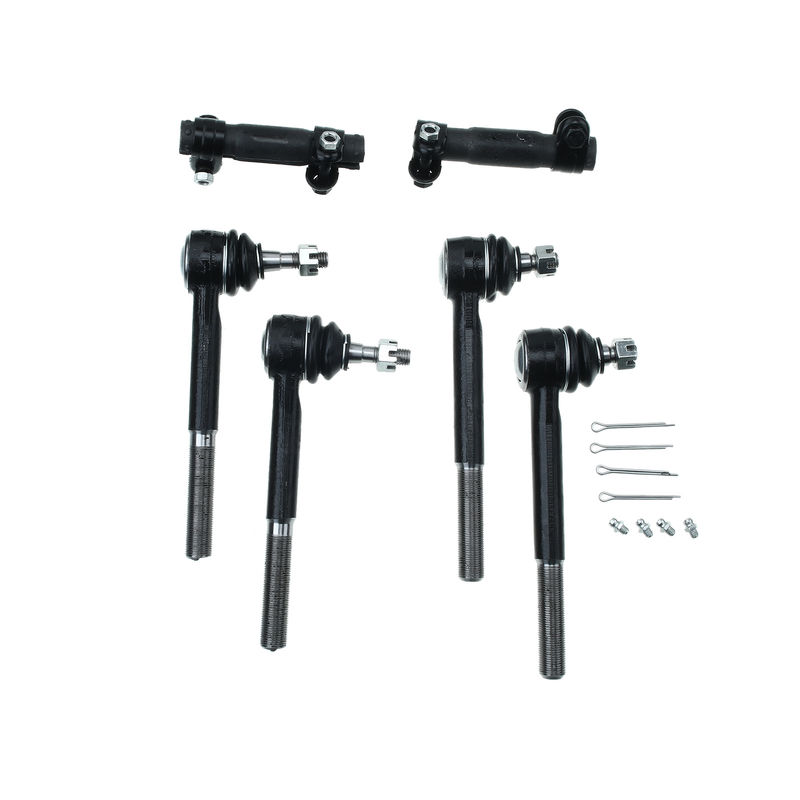 6x Front Tie Rod End & Adjusting Sleeve Kit for Chevy Express 1500 2500 3500 GMC