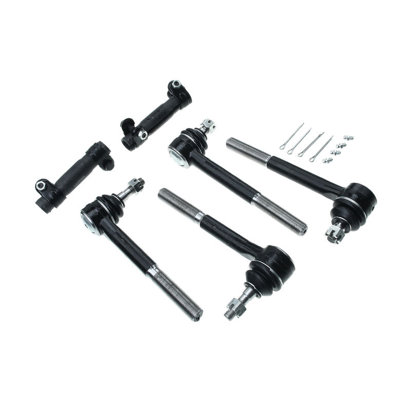 6x Front Tie Rod End & Adjusting Sleeve Kit for Chevy Express 1500 2500 3500 GMC