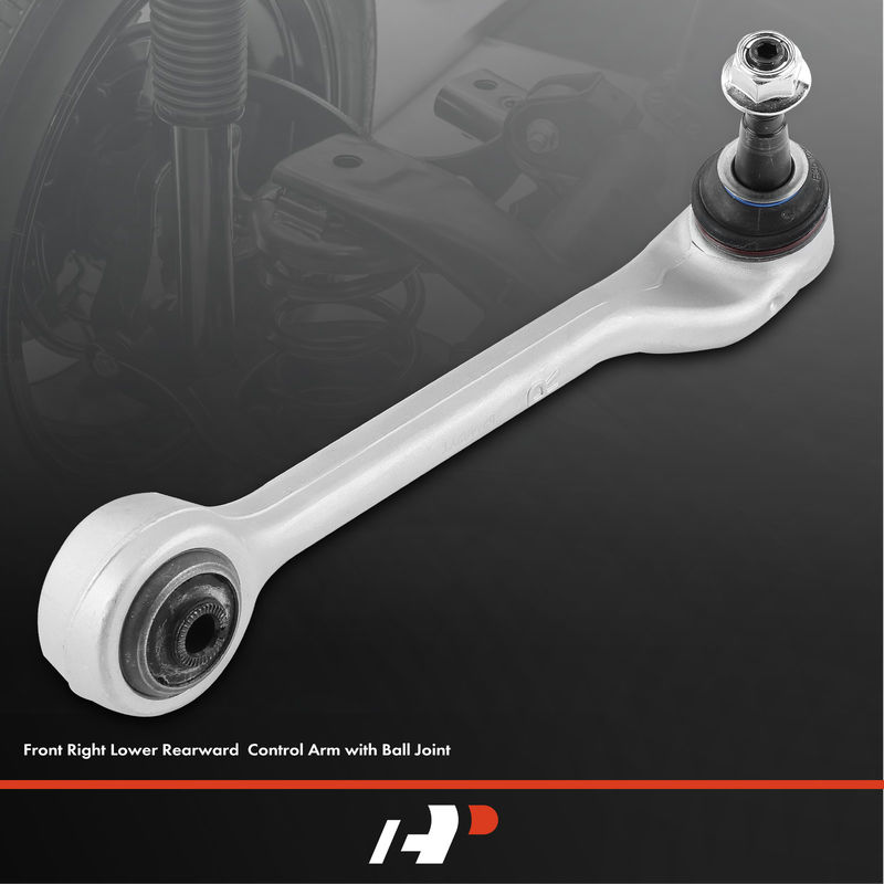 Front Right Lower Rearward Control Arm with Ball Joint for BMW 530xi 2006-2007
