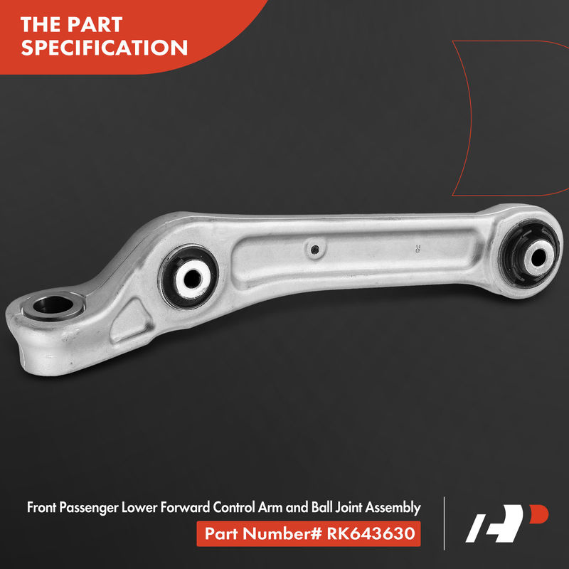 Front Right Lower Forward Control Arm for Audi A4 Quattro 17-19 A5 Sportback