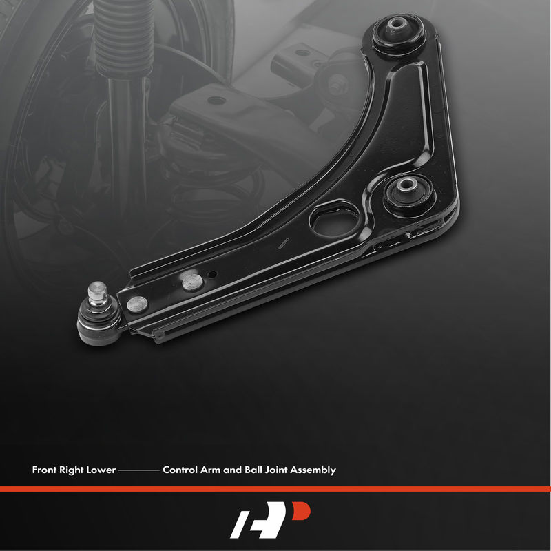 Front Right Lower Control Arm & Ball Joint for Ford Escort 1991-1996 Mercury