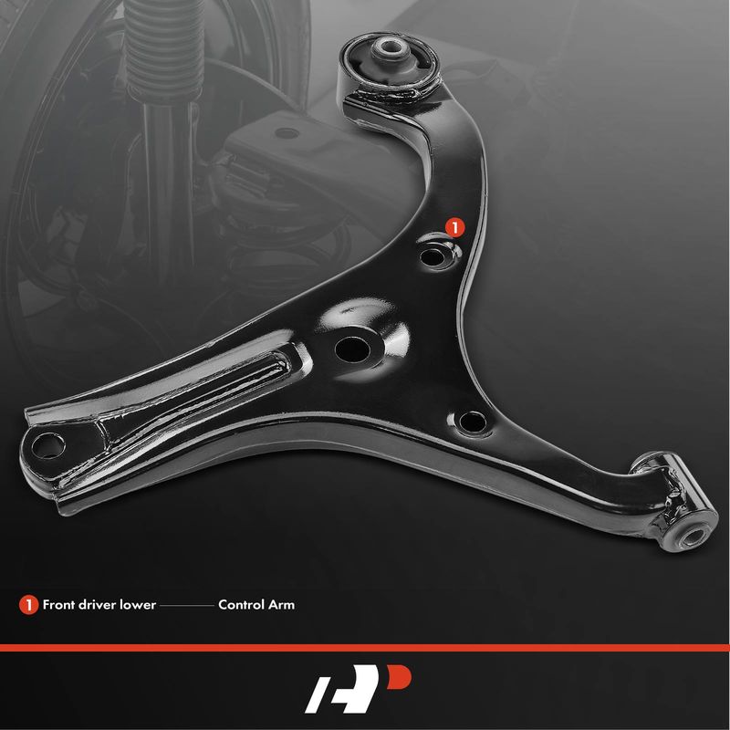 Front Left Lower Control Arm for Hyundai Accent 2006-2011 Kia Rio Rio5 06-11