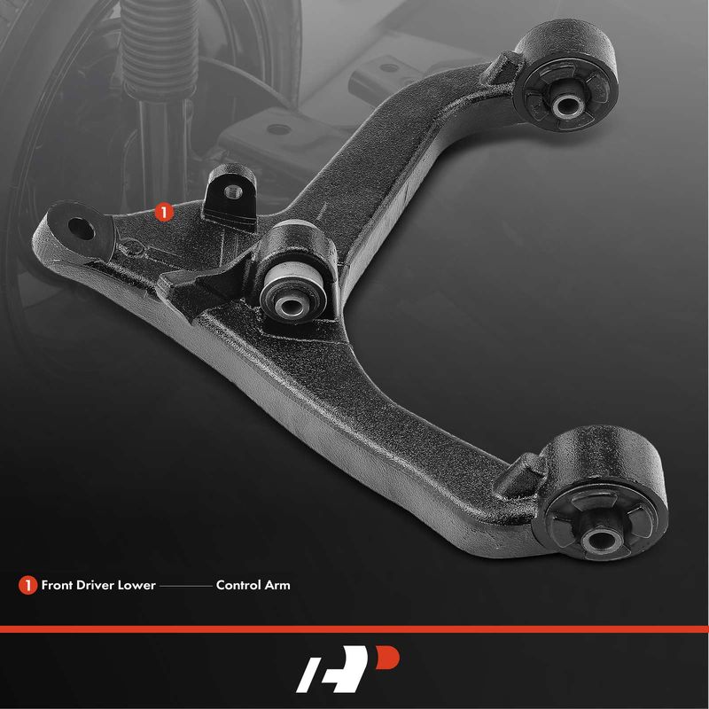 Front Left Lower Control Arm for Jeep Liberty 2002-2007 L4 2.4L 2.8L V6 3.7L