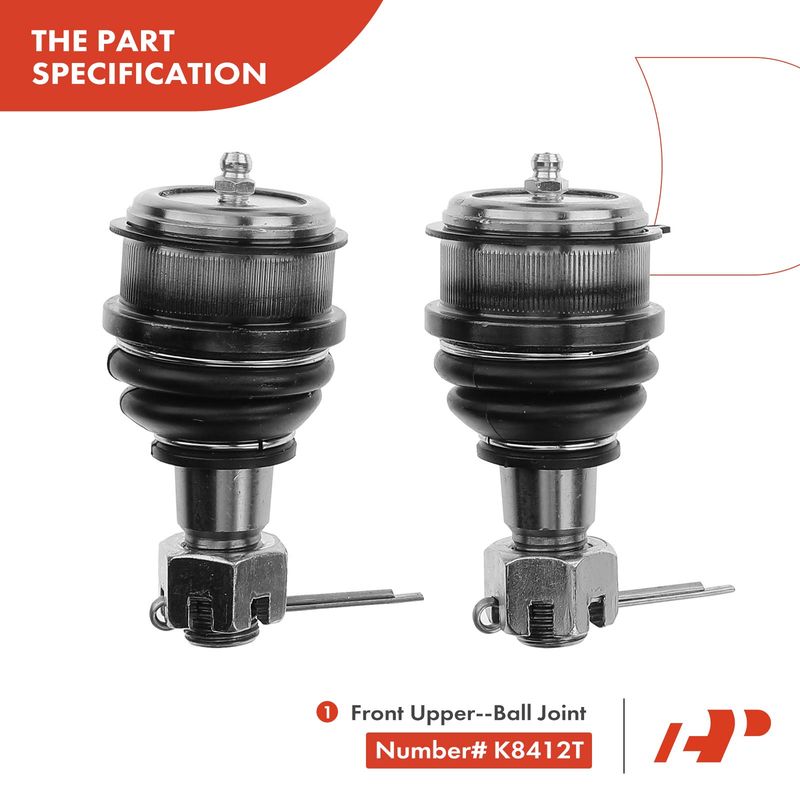 4x Front Lower & Upper Ball Joint for Ford Explorer 91-94 Ranger 89-97 Bronco II