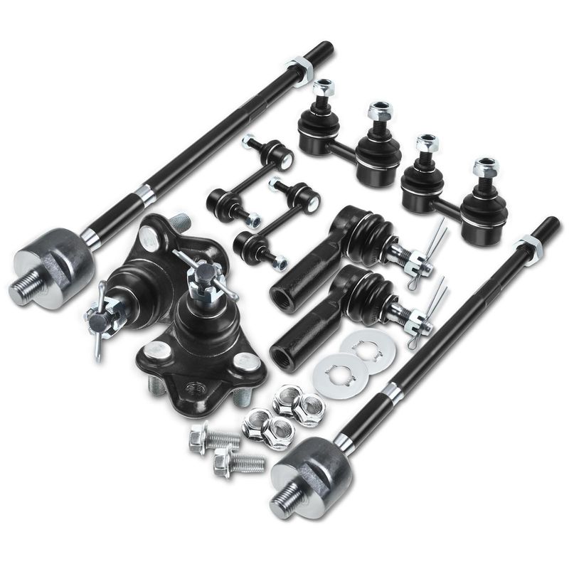 10x Front & Rear Stabilizer Bar Link Tie Rod End & Ball Joint for Toyota Celica