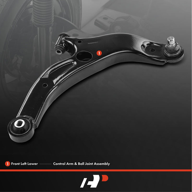 Front Right Lower Control Arm & Ball Joint Assembly for Mazda Protege 1999-2003