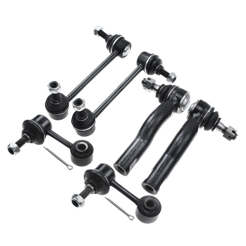 6x Front & Rear Stabilizer Bar Link & Tie Rod End for Ford Fusion 2006-2009
