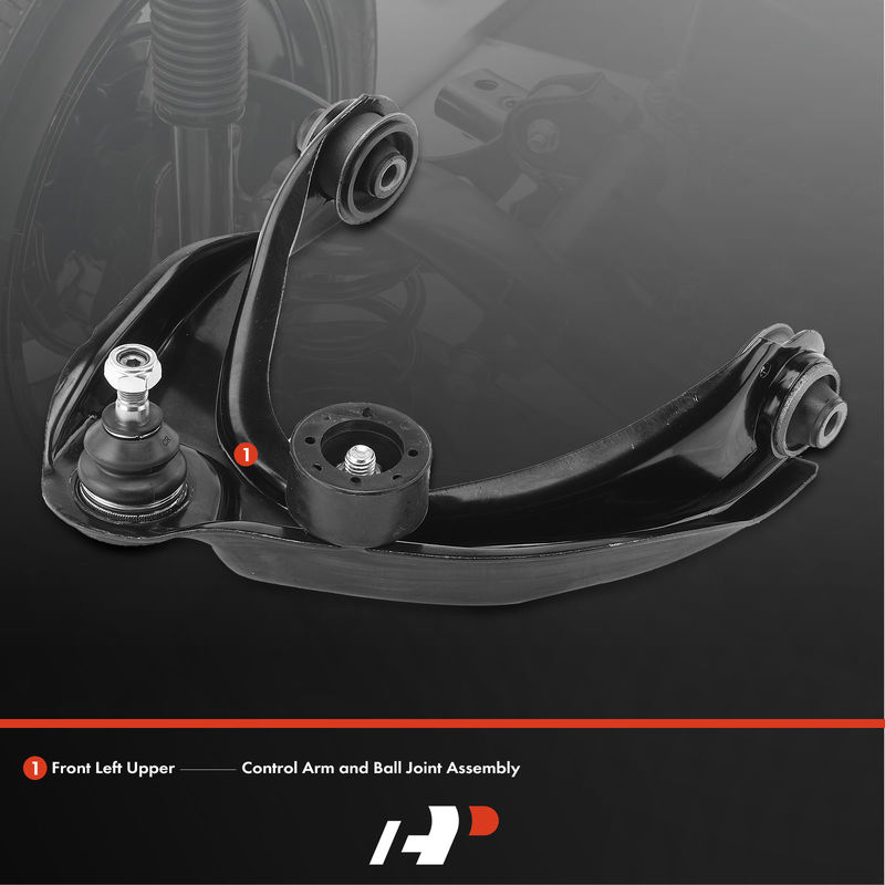 Front Left Upper Control Arm with Ball Joint for Ford Fusion Lincoln MKZ Mazda 6