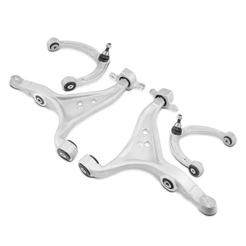 4x Front Lower & Upper Control Arm for Mercedes-Benz X166 GL350 GL450 W166 ML250