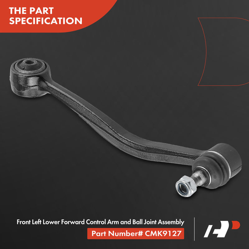 Front Left Lower Forward Control Arm with Ball Joint for BMW 525i 535i 635CSi