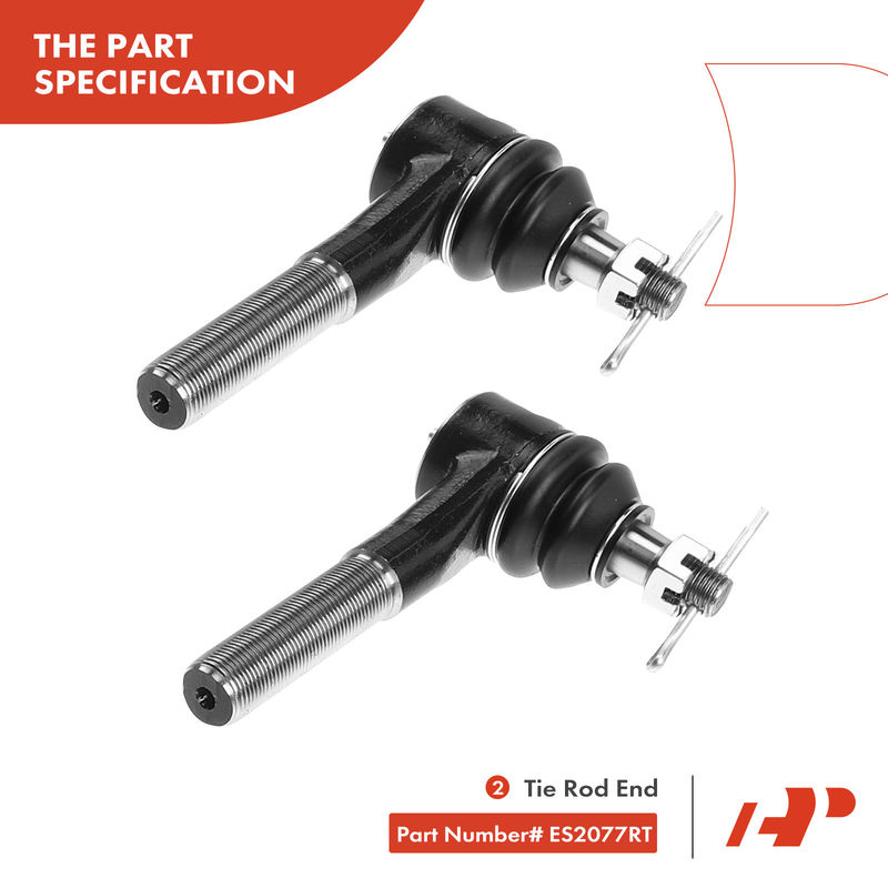 7x Front Tie Rod End with Ball for Ford F-150 80-86 F-250 F-350 Bronco RWD 4WD
