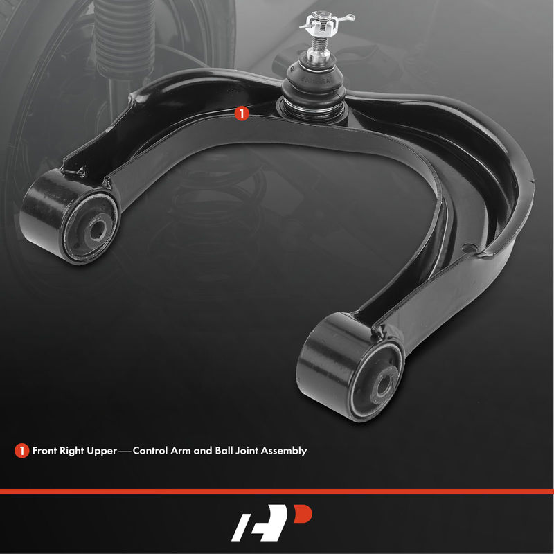 Front Right Upper Control Arm and Ball Joint Assembly for Hyundai Sonata Kia