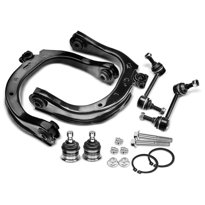 6x Front & Rear Control Arm Ball Joint Stabilizer Bar for Buick Chevrolet Isuzu