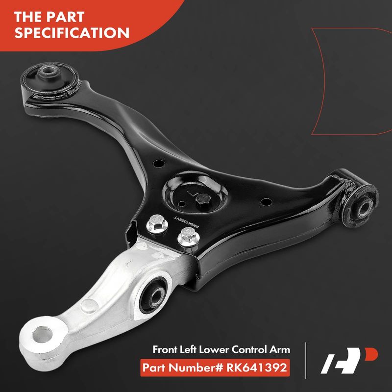 Front Left Lower Control Arm for Hyundai Sonata 2006-2010 L4 2.4L V6 3.3L