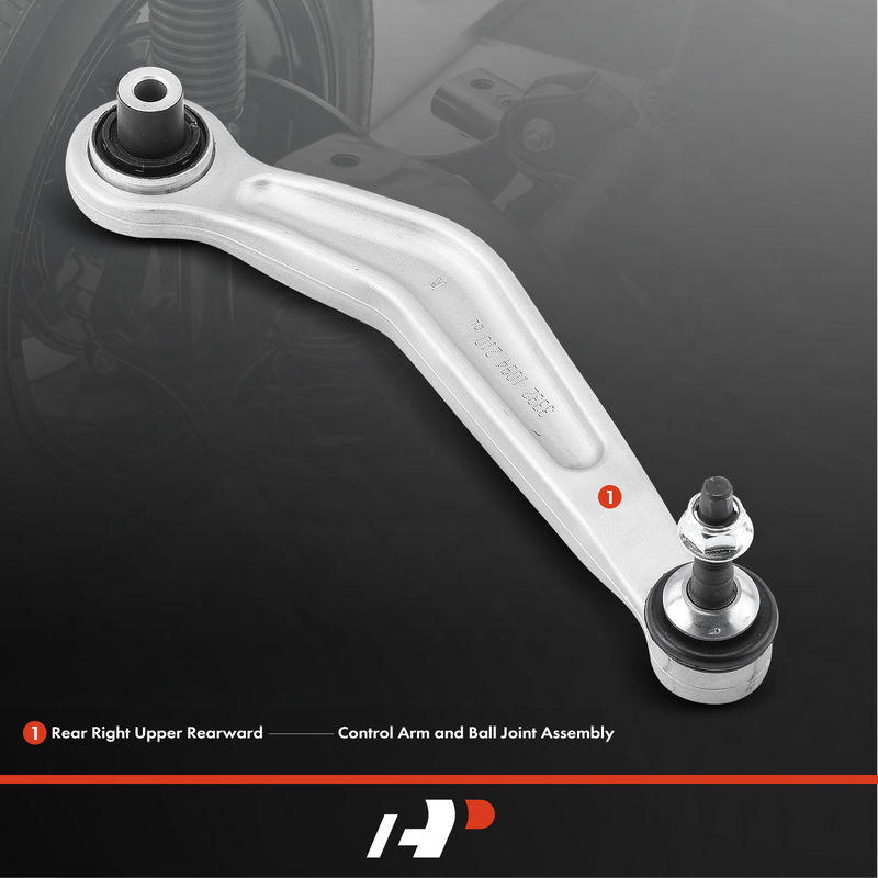 Rear Right Upper Rearward Control Arm with Ball Joint for BMW E60 E65 525i M5