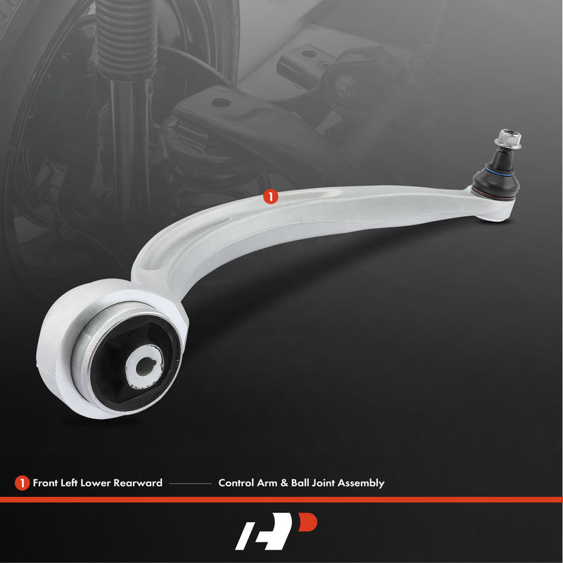 Front Left Lower Rearward Control Arm & Ball Joint Assembly for Audi A4 S4 RS5