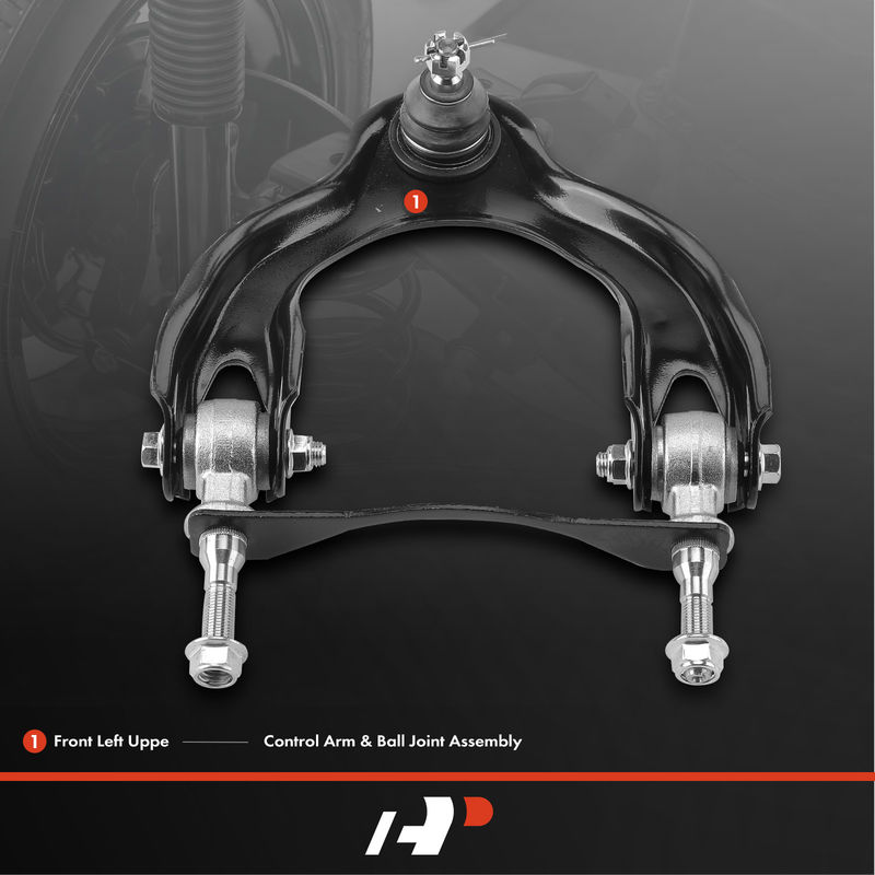 Front Left Upper Control Arm with Ball Joint for Acura Honda Civic Civic del Sol
