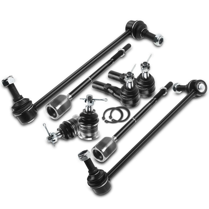 8x Front Sway Bar Link Tie Rod End with Ball Joint for Ford Taurus 96-07 Mercury