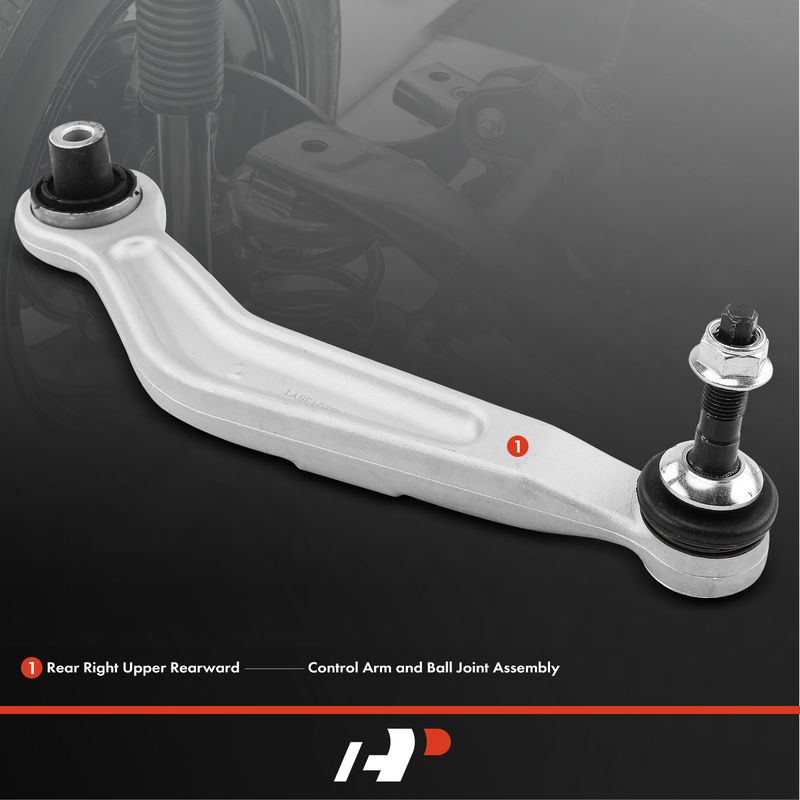 Rear Left Upper Rearward Control Arm with Ball Joint for BMW E60 E65 525i M5