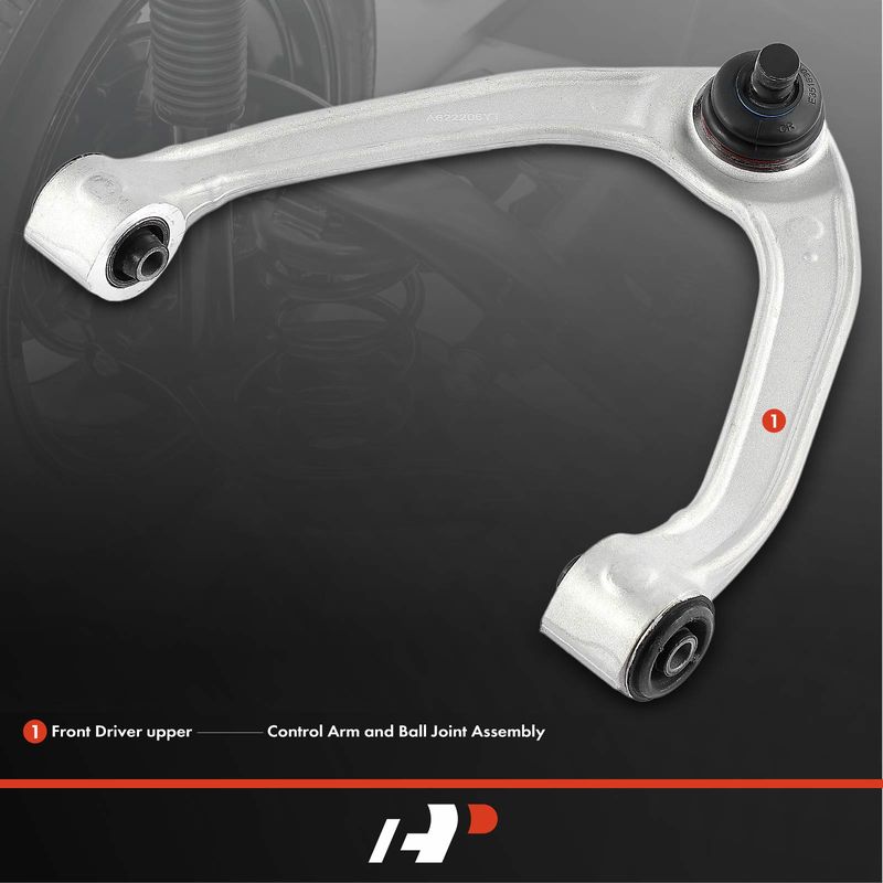 Front Left Upper Control Arm with Ball Joint for Nissan 370Z 09-20 Infiniti Q50