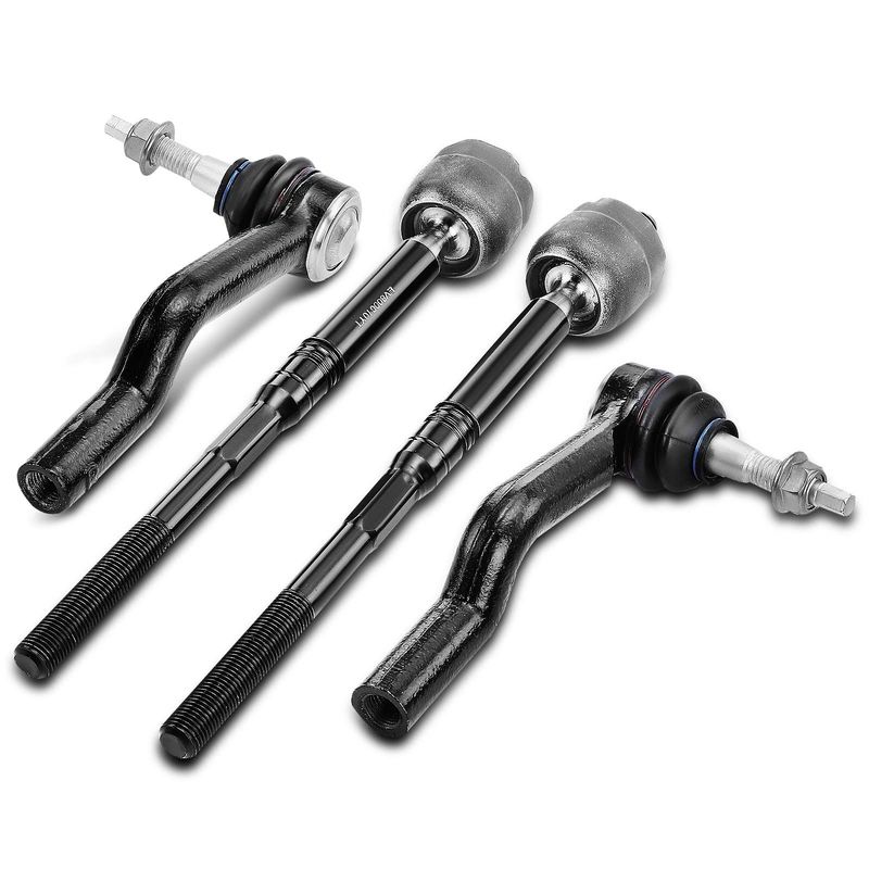 4x Inner & Outer Tie Rod End for Cadillac CTS 2008-2015 2.0L 3.0L 3.6L 6.2L